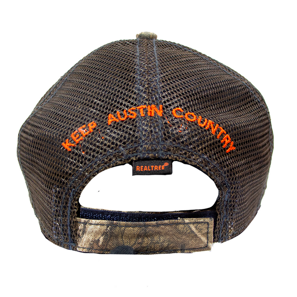 Keep Austin Country - Country as Folk Camo Trucker Hat