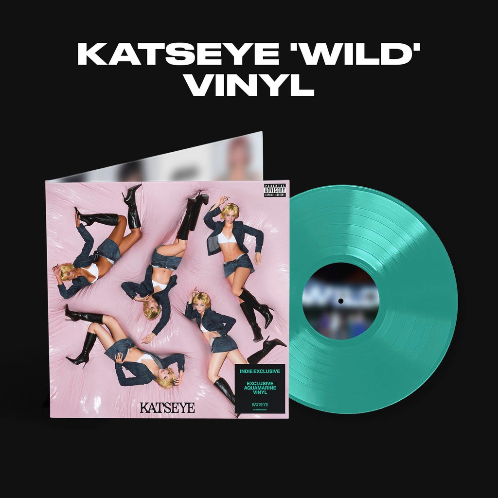 KATSEYE Wild (Indie Exclusive) [Aquamarine Vinyl]