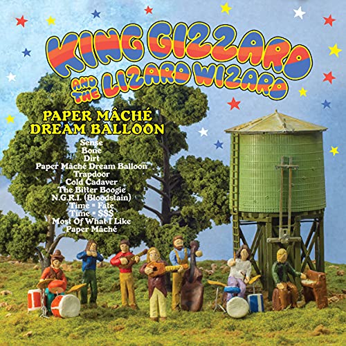 King Gizzard & The Lizard Wizard Paper Mâché Dream Balloon [Deluxe Fresh Lemon/Mango Wave 2 LP] - (M) (ONLINE ONLY!!)
