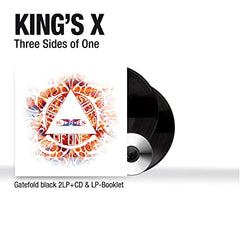 King's X Three Sides Of One (Gatefold LP Jacket, With CD, Booklet) - (M) (ONLINE ONLY!!)