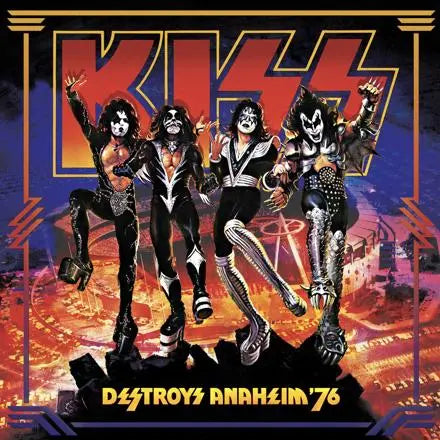 Kiss Kiss Destroys Anaheim '76 (180 Gram Vinyl) (2 Lp's)