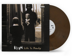 Korn Life Is Peachy (Limited Edition, "Hardwood" Colored Vinyl) (Vinyl Voice Exclusive)