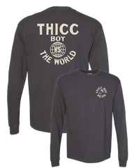 Austin Eater Graphite Long Sleeve Tee