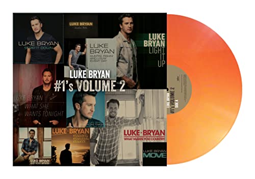 Luke Bryan #1’s Vol. 2 [Tangerine Orange LP] - (M) (ONLINE ONLY!!)