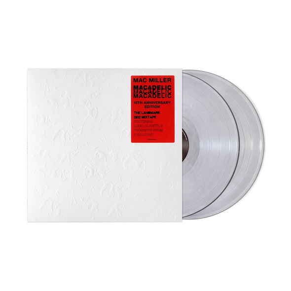 Mac Miller Macadelic (Limited Edition, Embossed, Colored Vinyl, Silver, Poster) - (M) (ONLINE ONLY!!)