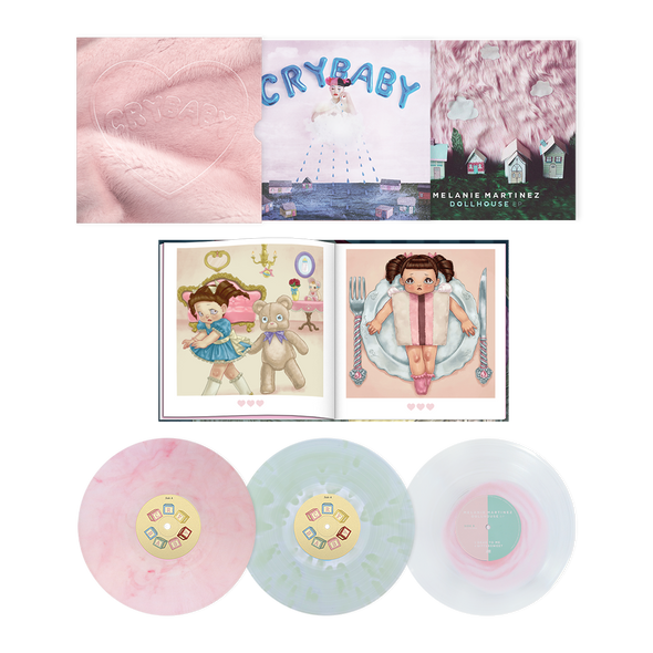 Melanie Martinez Cry Baby: 10th Anniversary Edition (Clear Vinyl, Coke Bottle Green, Pink, Special Edition) (3 Lp's)