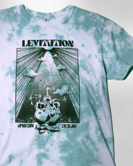 MELTED SKULL Tie Dye T-Shirt - LEVITATION