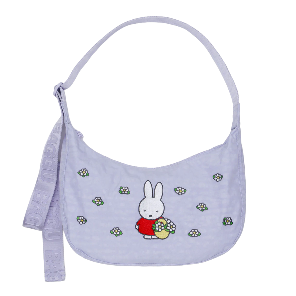 Baggu - Medium Nylon Crescent Bag - Miffy