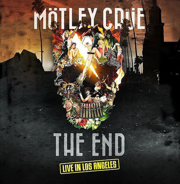 Motley Crue The End: Live In Los Angeles (Limited Edition, Pink Snafu Colored Vinyl) (2 Lp's) - (M) (ONLINE ONLY!!)