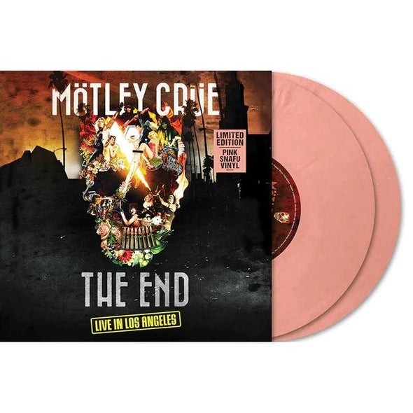 Motley Crue The End: Live In Los Angeles (Limited Edition, Pink Snafu Colored Vinyl) (2 Lp's) - (M) (ONLINE ONLY!!)