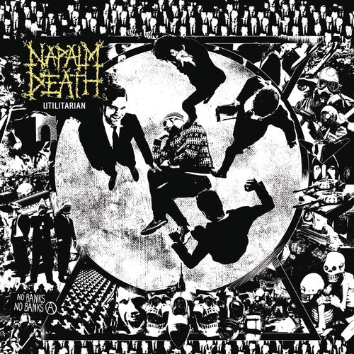 Napalm Death Utilitarian (Black LP & Booklet) [Import] - (M) (ONLINE ONLY!!)