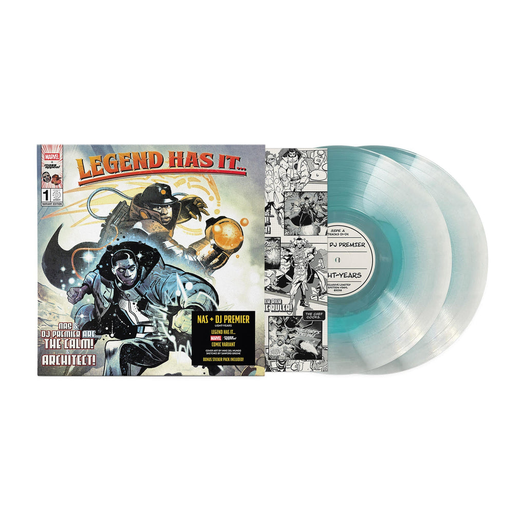 Nas Light-Years [Clear/Blue Marble] [2LP]