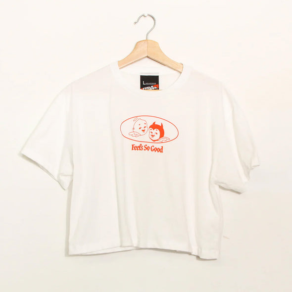 Never Evil Crop - White - LAST CHANCE!