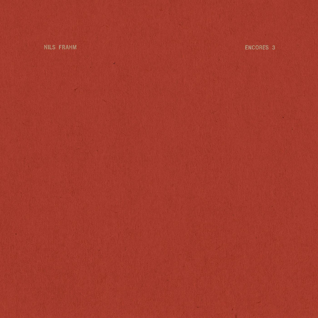 Nils Frahm Encores 3