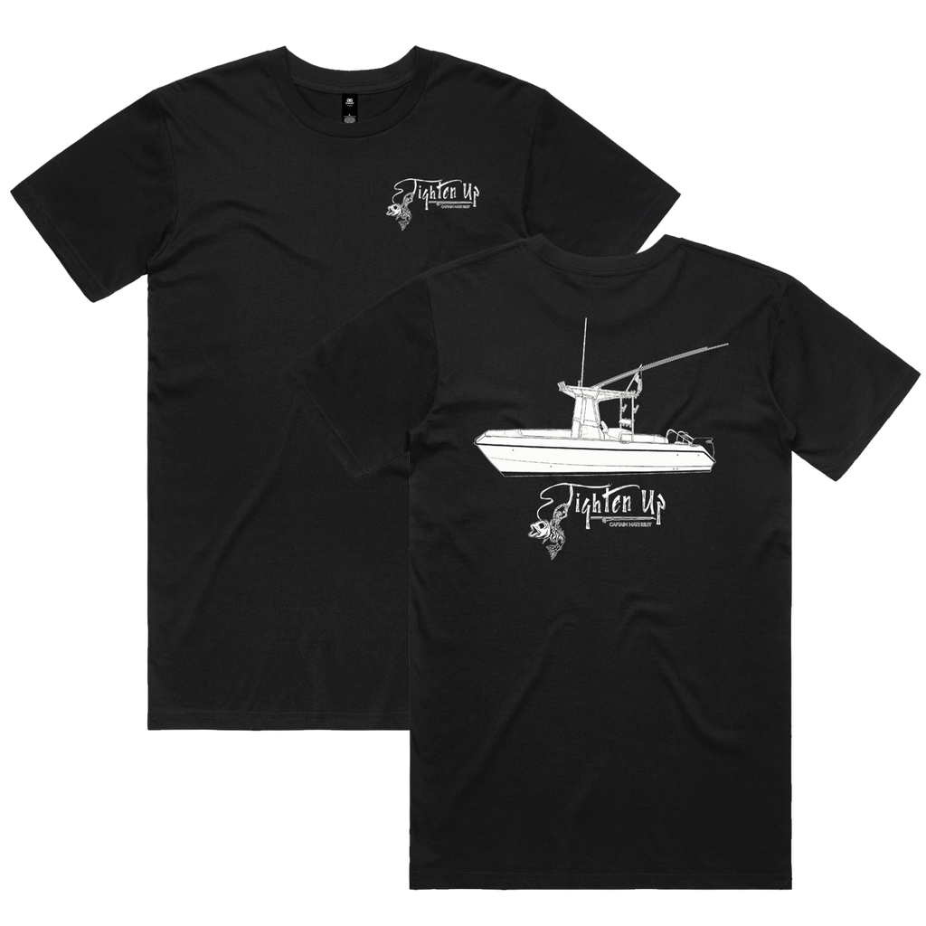 Tighten Up Cotton Tee Black - "Pre-sale"