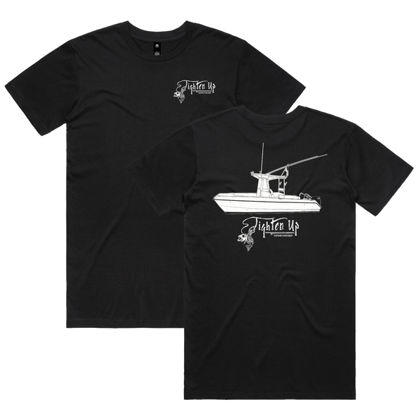 Tighten Up Cotton Tee Black - "Pre-sale"