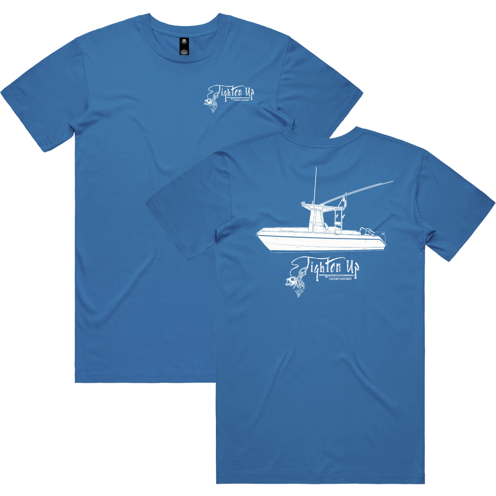 Tighten Up Cotton Tee Arctic Blue - "Pre-sale"