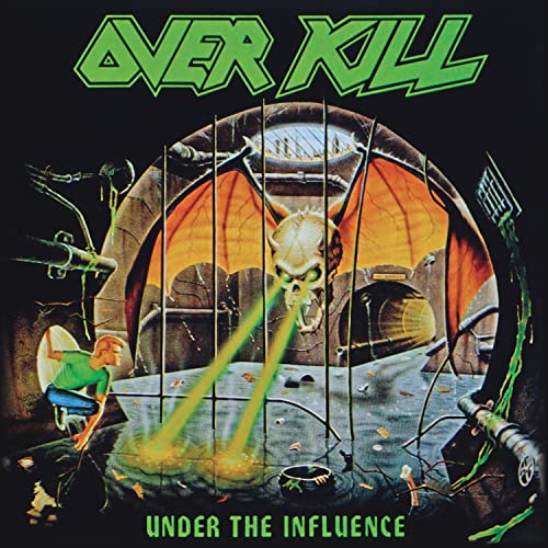 Overkill Under The Influence Yellow Marble Colored Vinyl M ONLINE ONLY