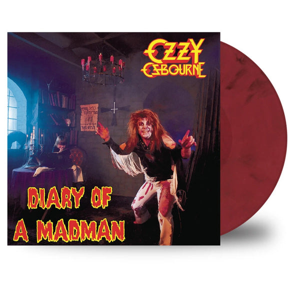 Ozzy Osbourne Diary Of A Madman (Limited Edition, Red & Black Swirl Vinyl) Import - (M) (ONLINE ONLY!!)