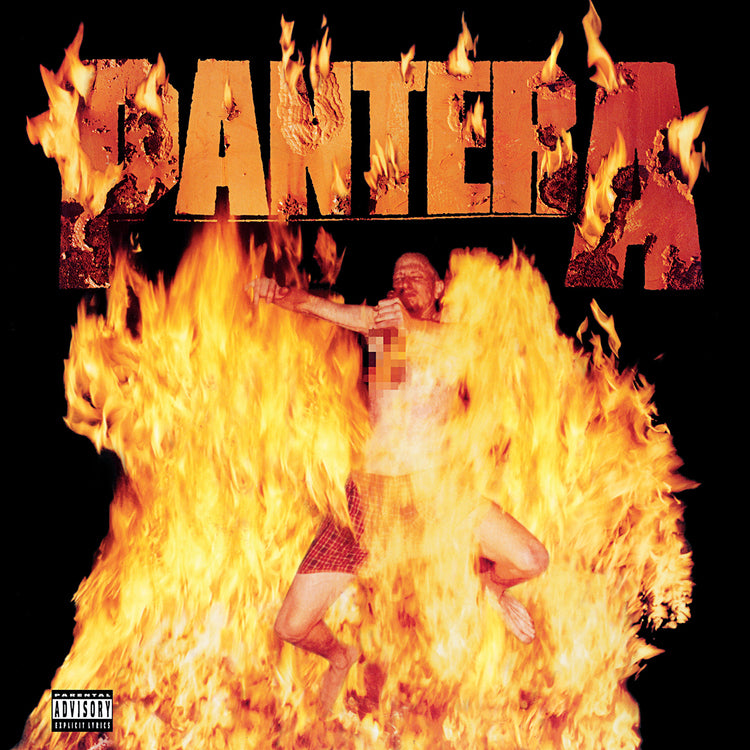 Pantera Reinventing The Steel (Limited Edition, White & Southern Flames Yellow Marbled Colored Vinyl) - (M) (ONLINE ONLY!!)