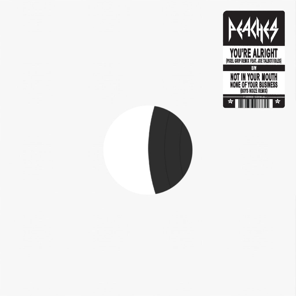 Peaches Peaches Remix 12" - Pixel Grip b/w Boys Noize (Limited) [12" Single]
