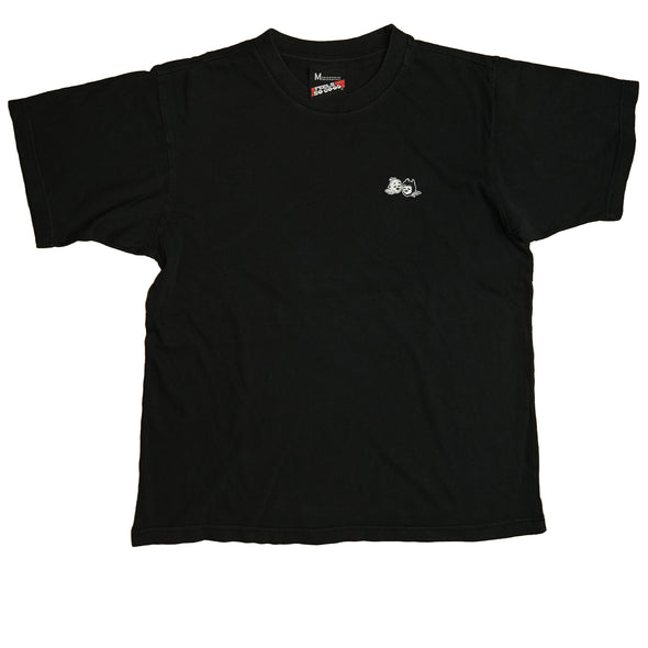 Never Evil Embroidered Perfect Tee - Briquette