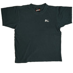 Never Evil Embroidered Perfect Tee - Midnight Navy