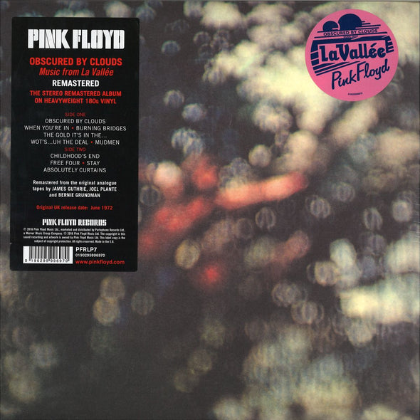 Pink Floyd Obscured By Clouds (2011 Remastered) - (M) (ONLINE ONLY!!)