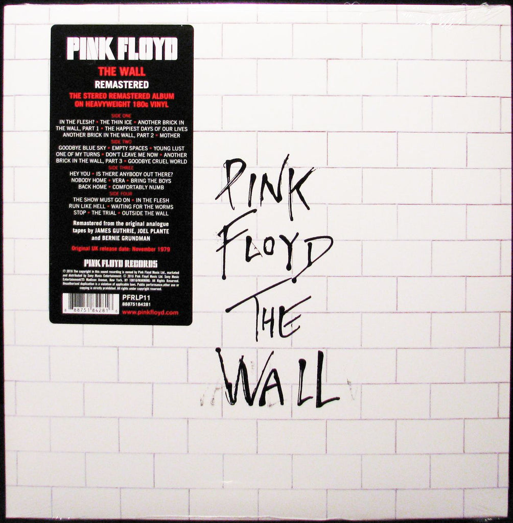 Pink Floyd The Wall (Remastered) (180 Gram Vinyl, Gatefold LP Jacket) (2 Lp's) - (M) (ONLINE ONLY!!)