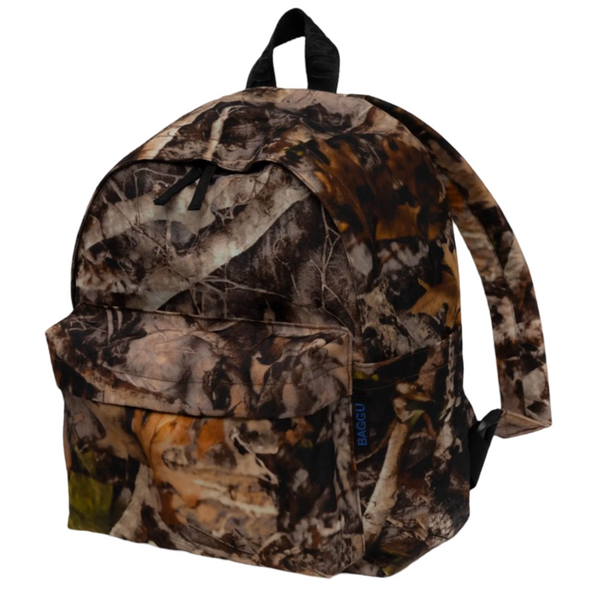 Baggu Medium Nylon Backpack - Photo Forest