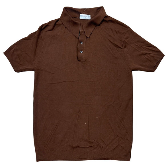 Vintage Ban-Lon Poly Short Sleeve Shirt (L)