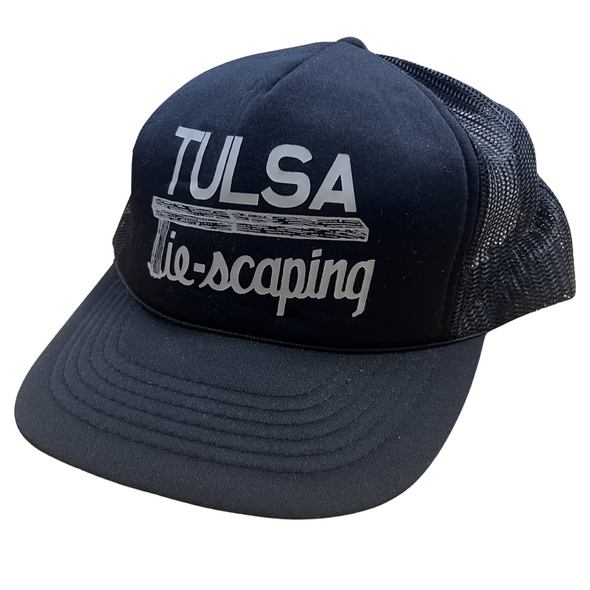 Vintage Tulsa Tie-Scaping Trucker Hat