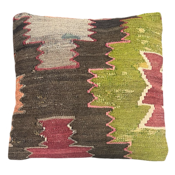 Vintage Kilim Throw Pillow