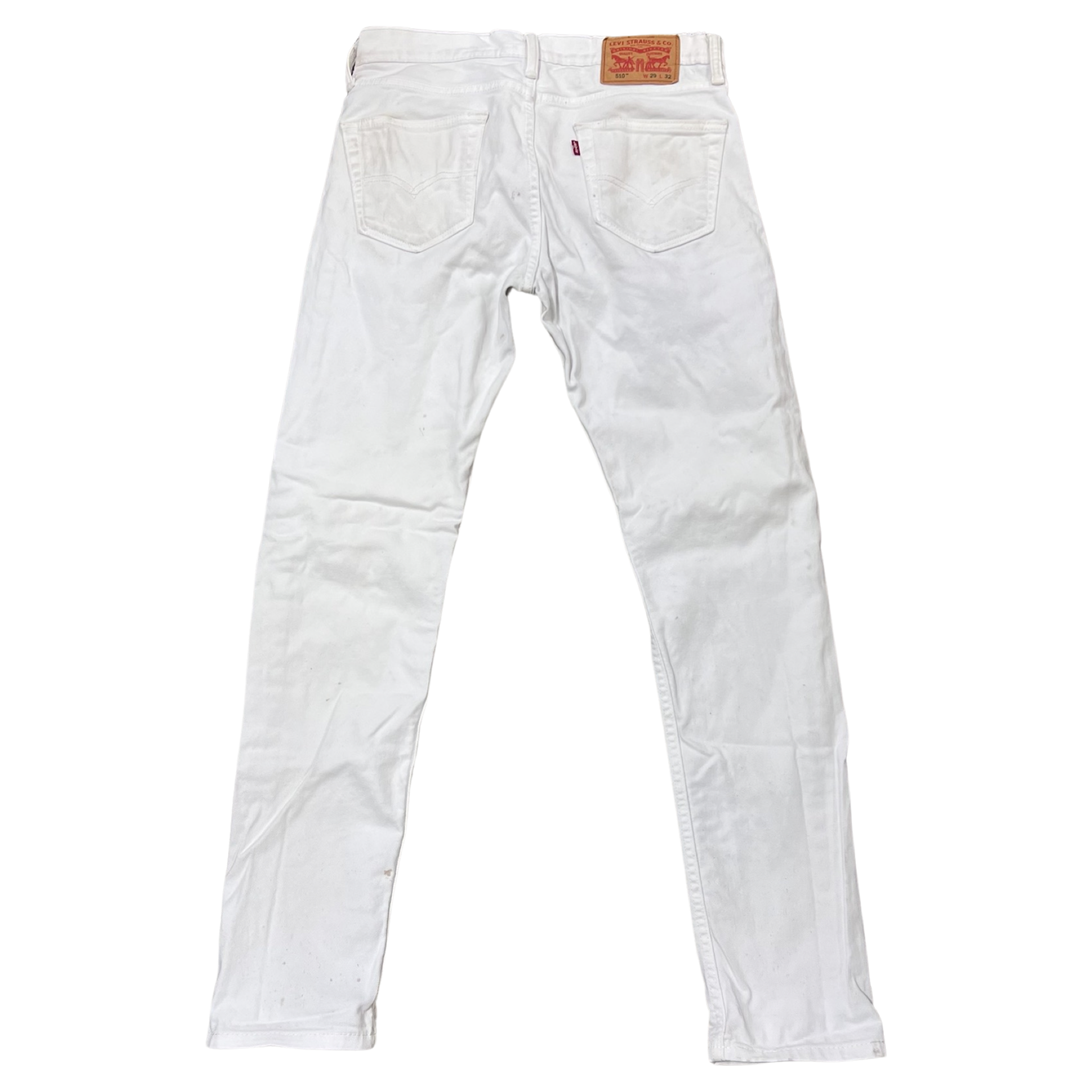sammenhængende Tilskynde Tordenvejr Levi's 511 White Jeans (30x28.5) – Feels So Good