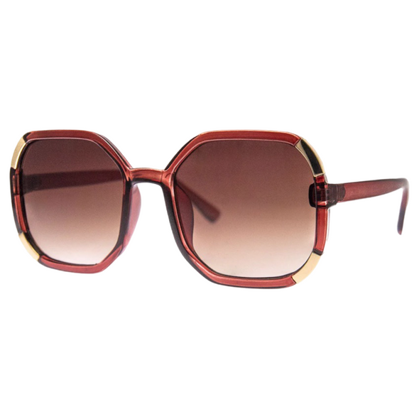 Chandelier Sunglasses - Brown