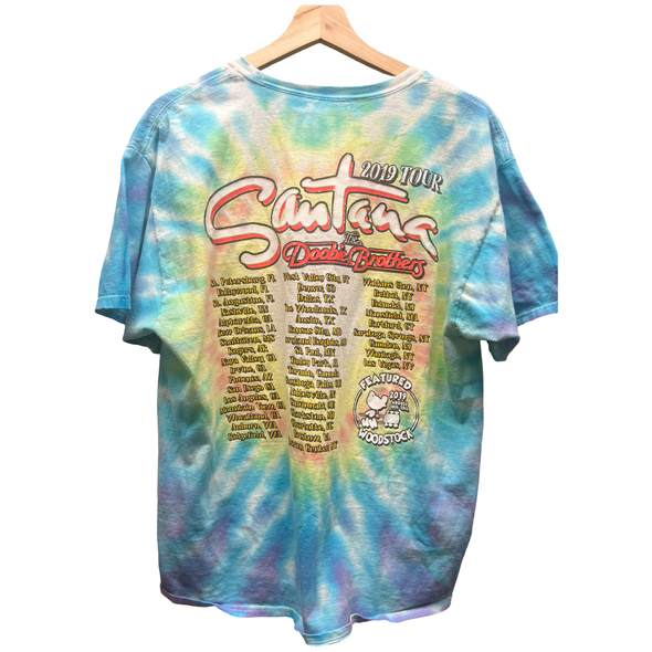 Santana 2019 Tie Dye Tour Tee (L)
