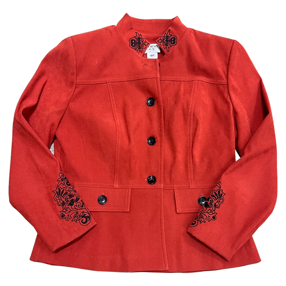 Vintage Y2K Lightweight Embroidered Jacket (S)