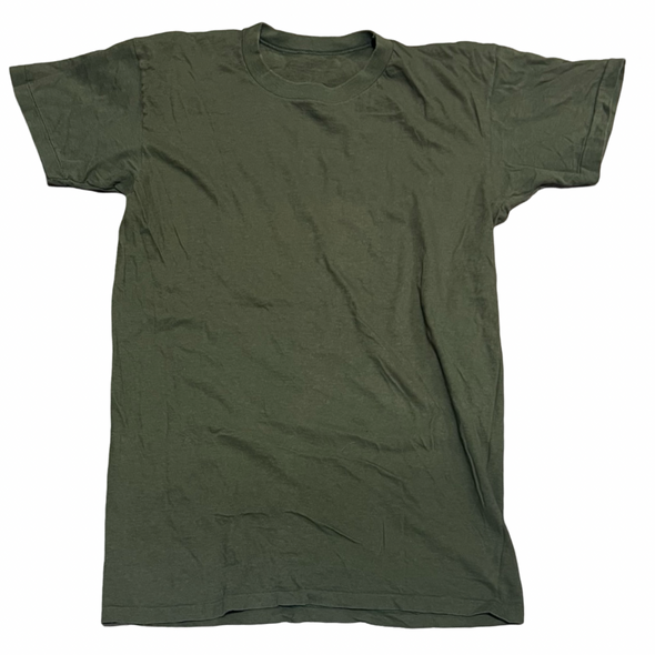 Vintage Olive Drab Single Stitch Tee (S/M)