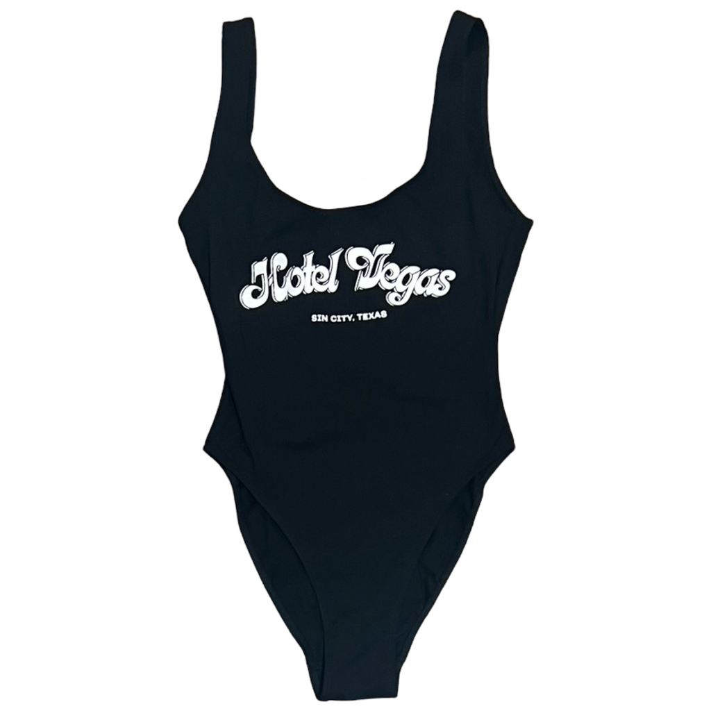 Hotel Vegas Black Body Suit