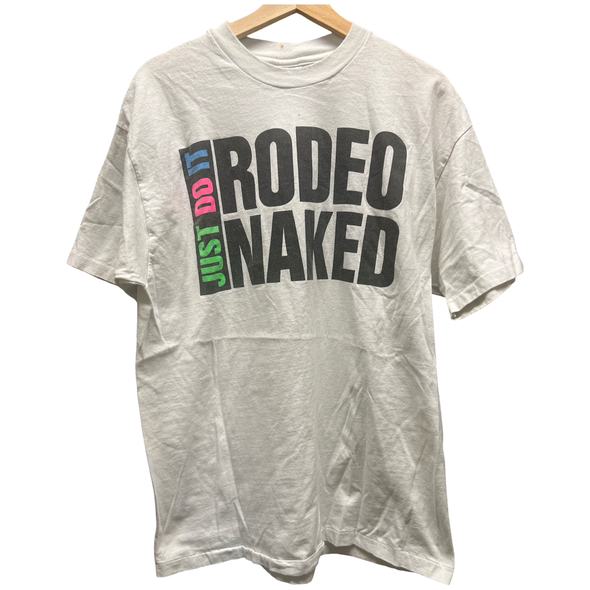 Vintage Just Do It Rodeo Naked Tee (L)