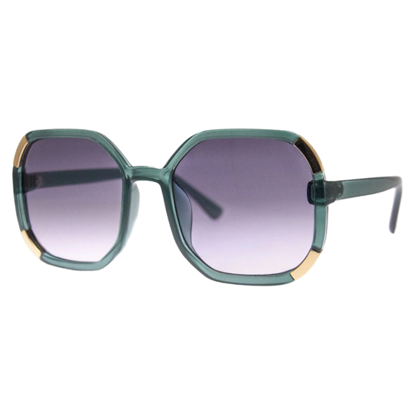 Chandelier Sunglasses - Teal