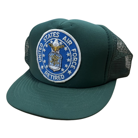 Vintage US Air Force Retired Trucker Hat