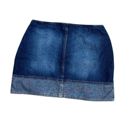 Vintage 90's Denim Mini Skirt (L)