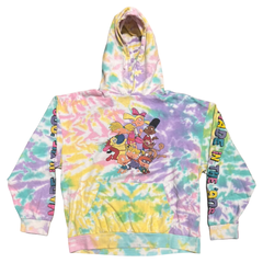 Nickelodeon Character "From the 90's" Tie Dye Hoodie  (L/XL)