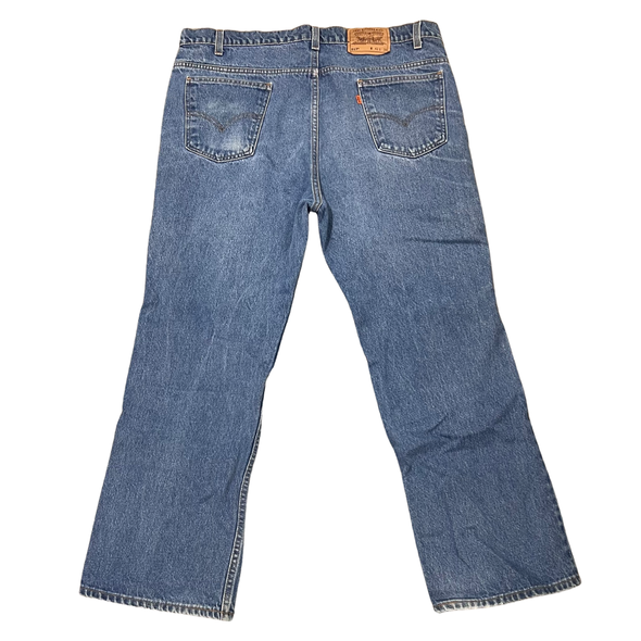 Vintage Levi's 517 Orange Tab Jeans (41x27)