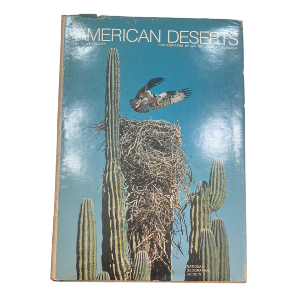 Vintage 1972 Great American Deserts Coffee Table Book