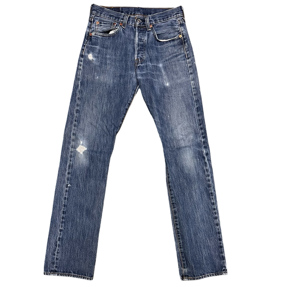 Levi's 501 Distressed Jeans (28 x 30.5)