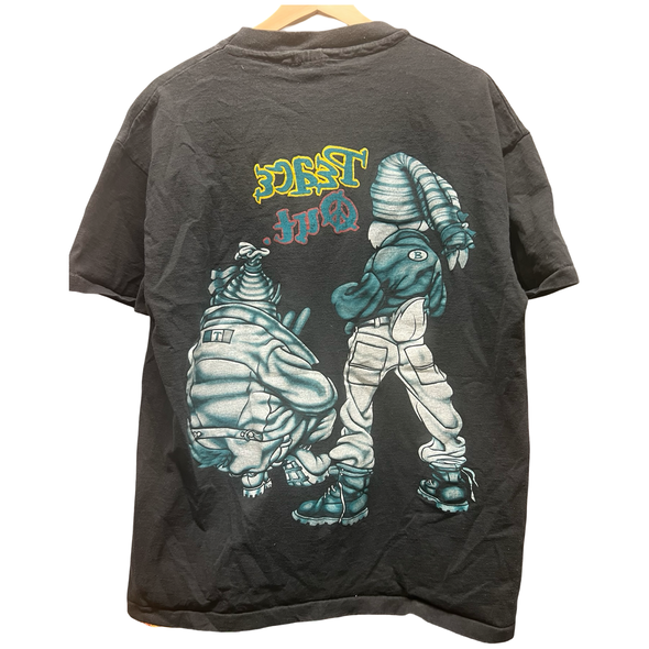 Vintage 1993 Bugs n' Taz Peace Out Tee (L/XL)