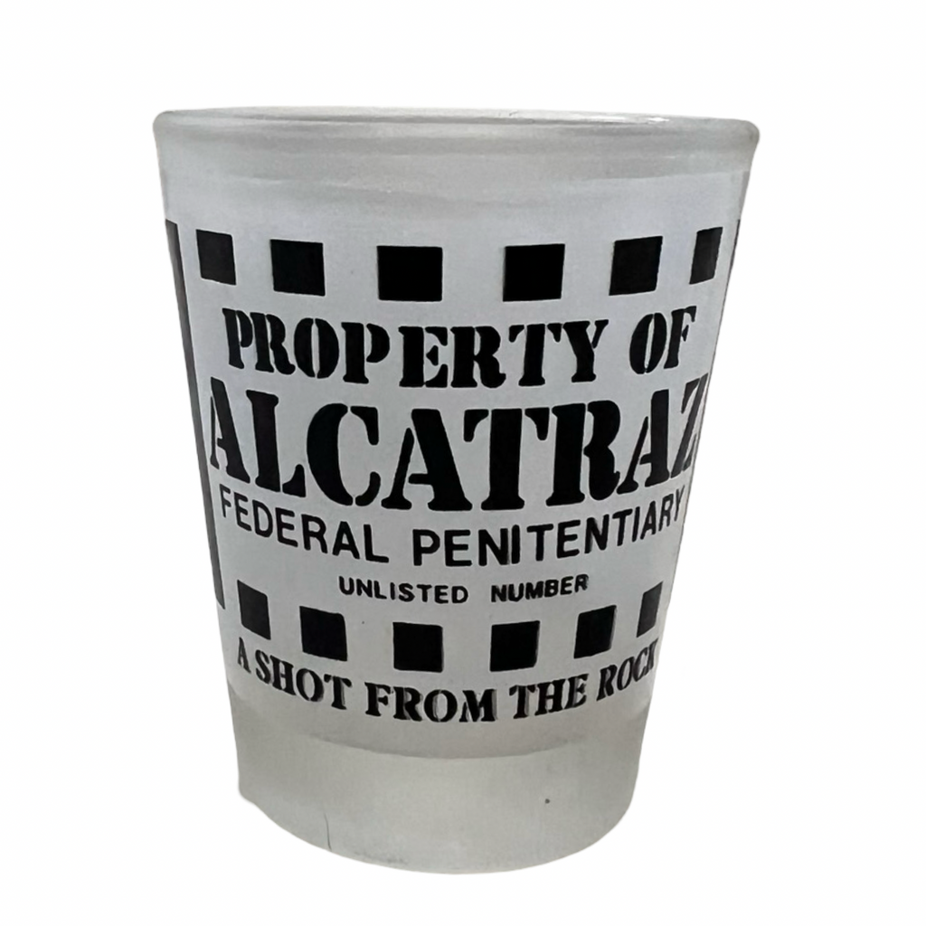 Vintage Alcatraz Shot Glass