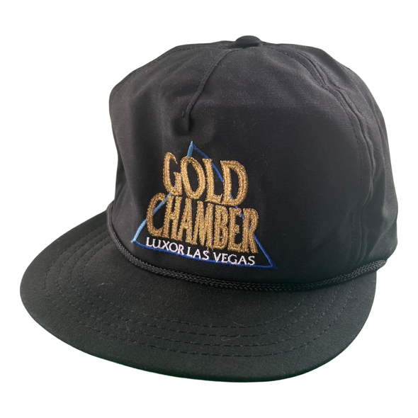 Vintage Gold Chamber Strapback Hat
